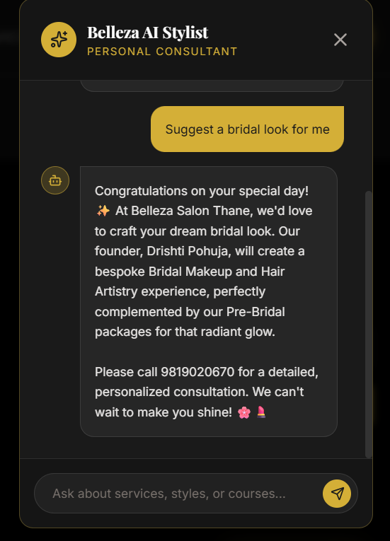 AI Stylist Chatbot Two